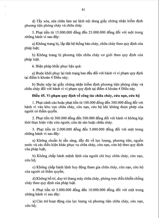 Điều 44 - NĐ 144 (3)