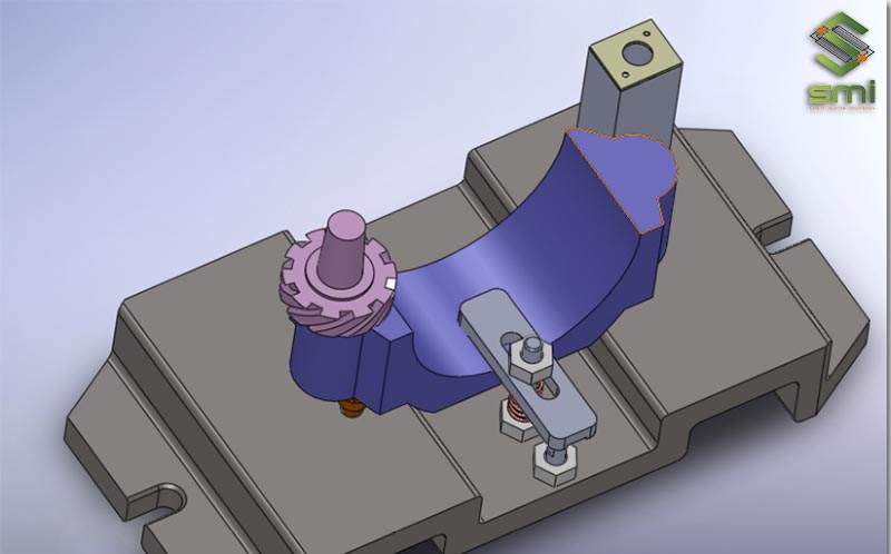 Bản vẽ 3D Jig gá được các kỹ sư SUMITECH thiết kế chi tiết, tỉ mỉ