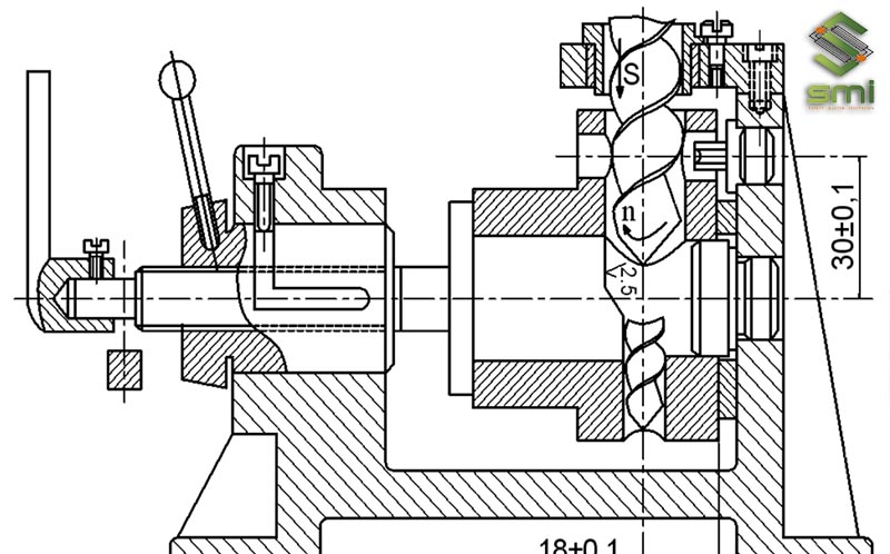 Bản vẽ đồ gá sử dụng trong chế tạo máy