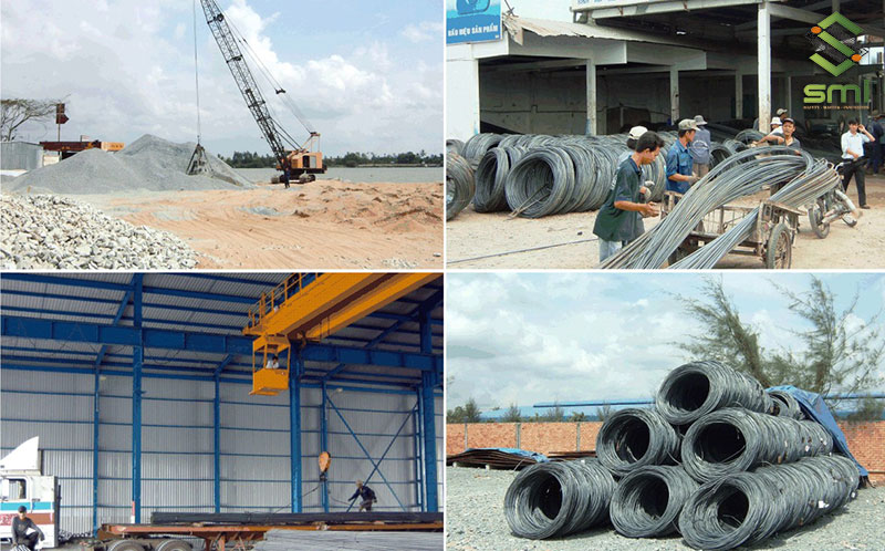 Các vật tư, vật liệu phải được kiểm tra kỹ lưỡng khi tiếp nhận và bảo quản đúng cách