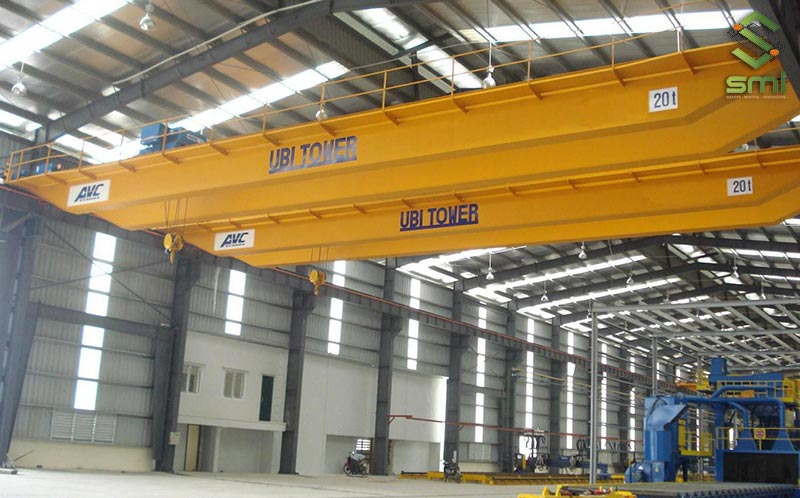 Cầu trục nhà xưởng mang lại nhiều lợi ích lớn cho doanh nghiệp