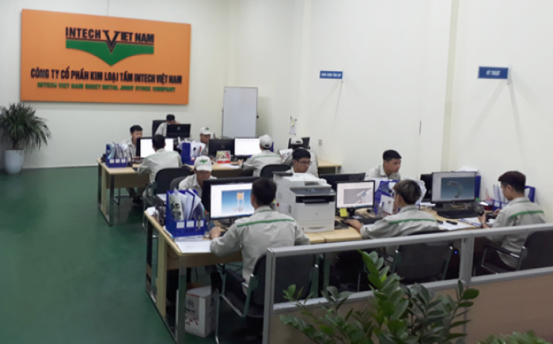 Văn phòng Công ty gia công cơ khí Intech Việt Nam