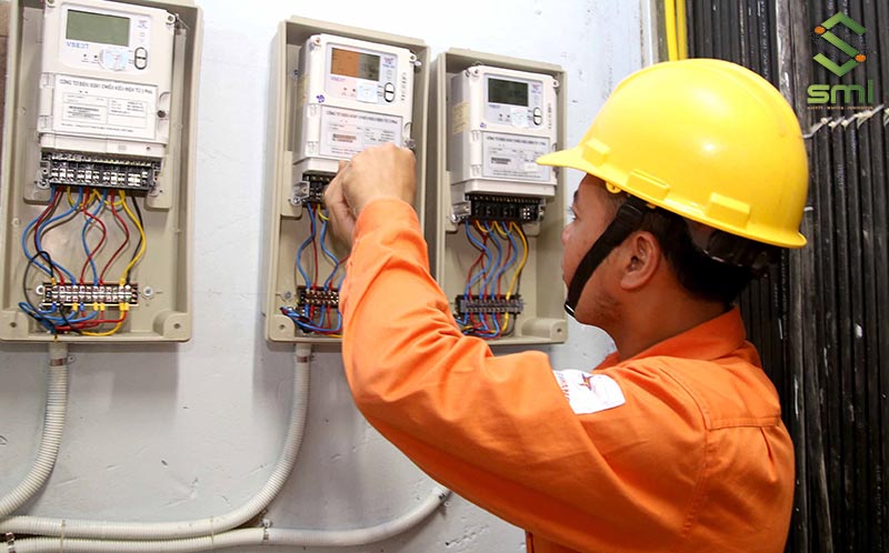 Điện 3 pha nhà xưởng được cung cấp bởi Tổng cung ty Điện lực EVN tại khu vực trực thuộc.