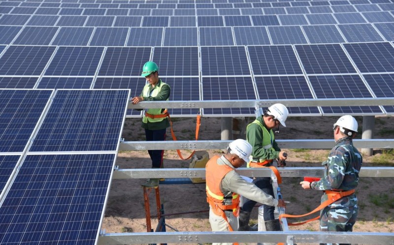 Dự án điện năng lượng mặt trời ở Bình Thuận