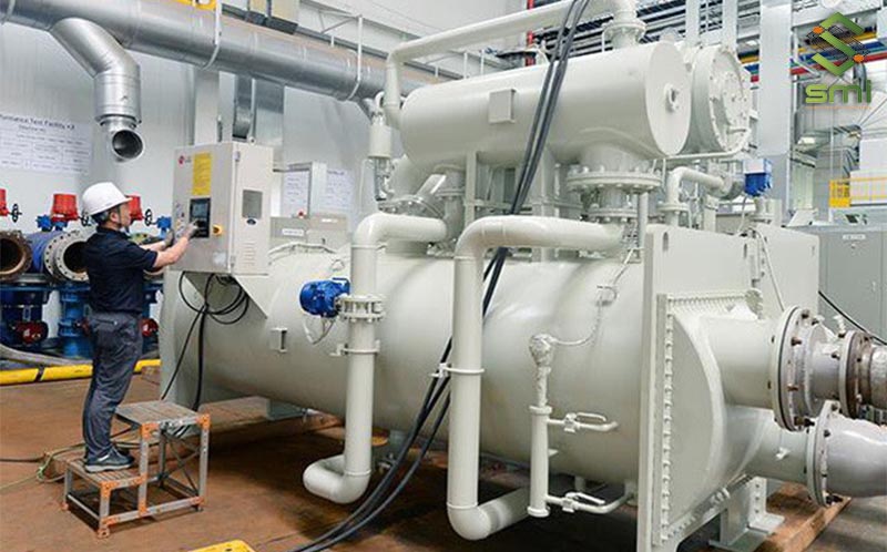 Hệ thống điều hòa Chiller trong nhà xưởng