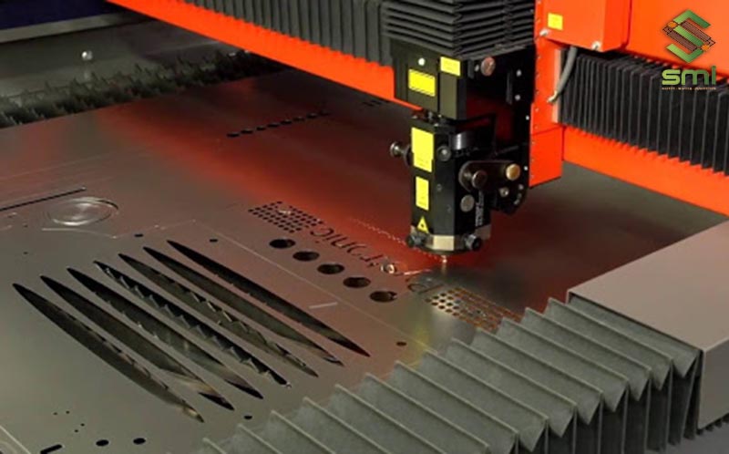 Máy khắc laser sử dụng trong gia công cơ khí