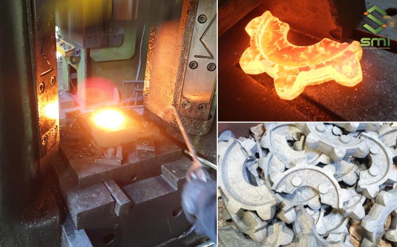 Gia công cơ khí không phôi bằng phương pháp dập nóng tạo ra chi tiết máy