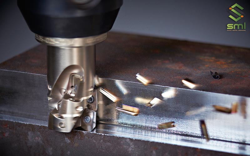 Gia công phay trên phôi sử dụng máy CNC
