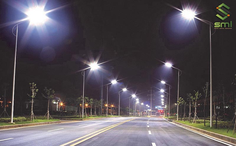 Hệ thống đèn đường chiếu sáng khu công nghiệp nhà xưởng