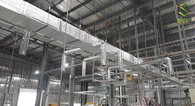 SUMITECH nhận tư vấn thiết kế hệ thống thông gió nhà xưởng với mức giá cạnh tranh nhất