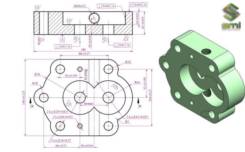 Đánh giá chất lượng kích thước của sản phẩm sau gia công