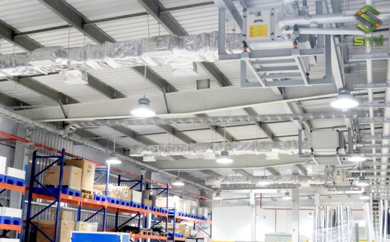 Hệ thống ống thông gió hiện đại - một hạng mục xây dựng công nghiệp thành công của SUMITECH