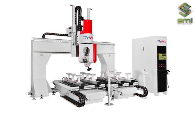 Máy cắt CNC nhiều trục được ứng dụng để tạo hình các sản phẩm phức tạp