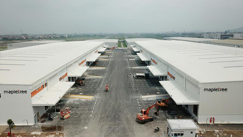 Nhà máy Mapletree Bắc Ninh do Vinaconex thi công