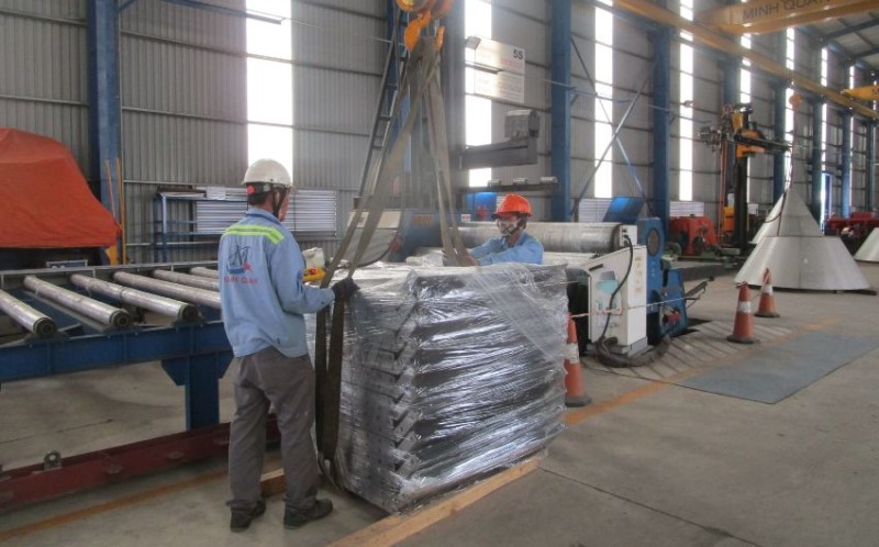 Xưởng sản xuất và gia công công ty cơ khí Minh Quân