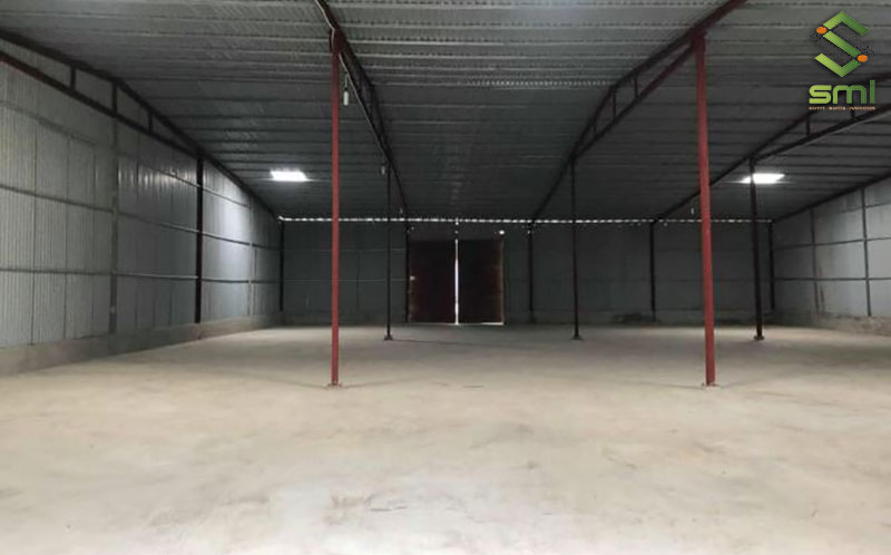 Cột thép cần được tính toán về vị trí và thiết kế để phù hợp với diện tích và không gian nhà xưởng