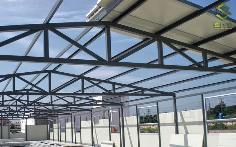 Nhà xưởng thép tiền chế chỉ có độ bền tương đối so với nhà xưởng bê tông cốt thép