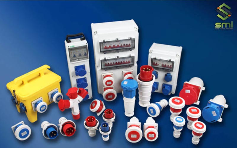 Ổ cắm điện công nghiệp dùng trong nhà máy
