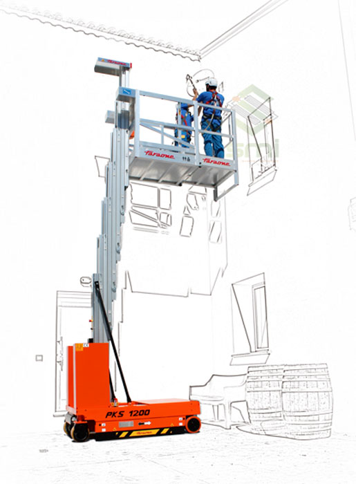 xe nâng điện PKS 1200 hỗ trợ đắc lực cho bạn trong công việc. pks-1200
