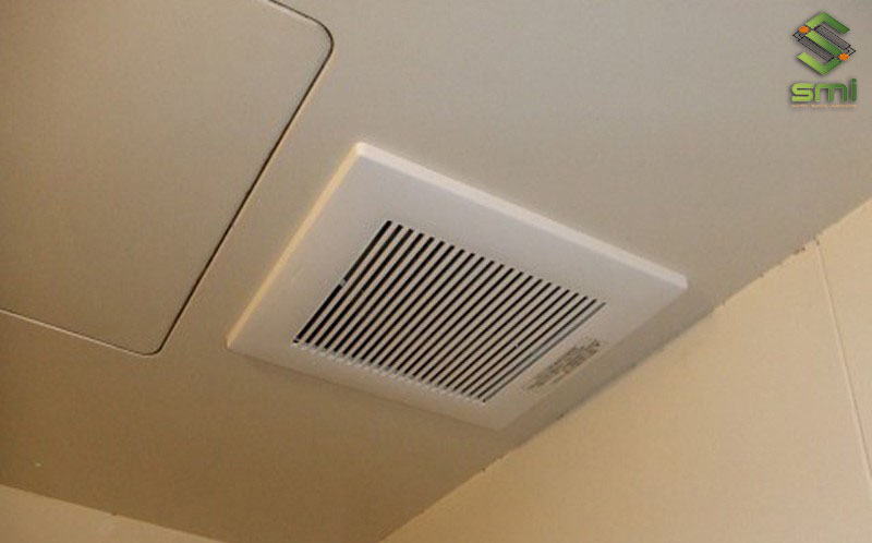 Tính thẩm mỹ cao, không lộ đường ống gió nhưng hiệu quả thấp