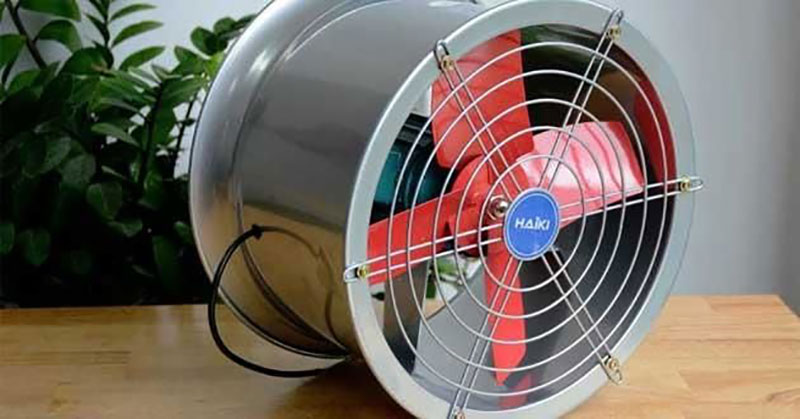 Mẫu quạt thông gió tròn công nghiệp trục quay trực tiếp