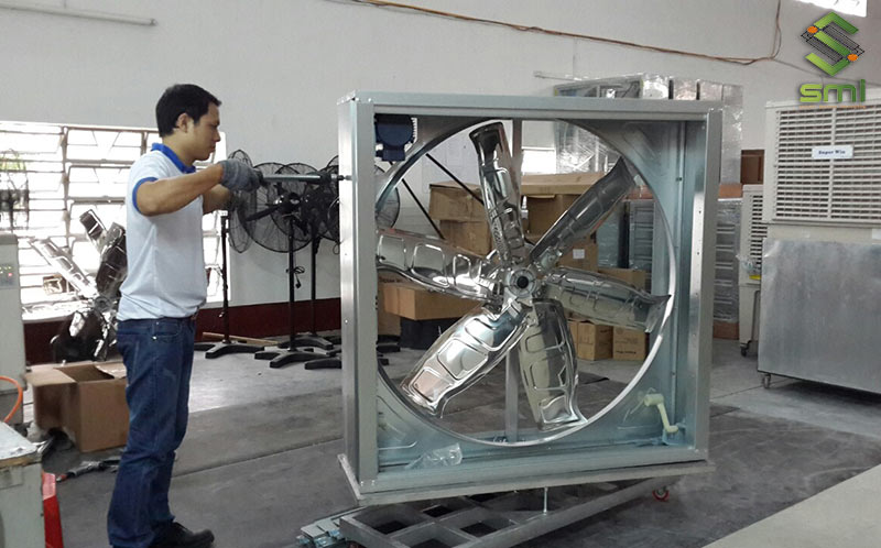 Sửa chữa, bảo trì hệ thống thông gió nhà xưởng là điều mà doanh nghiệp cần làm thường xuyên