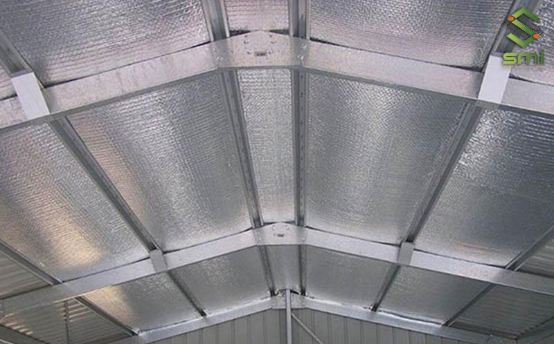 Tấm lợp cách nhiệt lắp trên mái nhà xưởng
