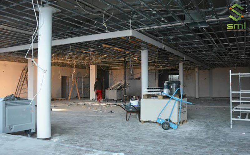 Quá trình thi công nhanh chóng, chuyên nghiệp, chính xác theo bản vẽ