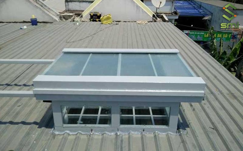 Thông gió tự nhiên bằng giếng trời