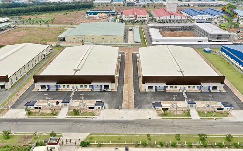 Nhà xưởng sau khi hoàn thiện sẽ được làm sạch rồi mới đưa vào sử dụng